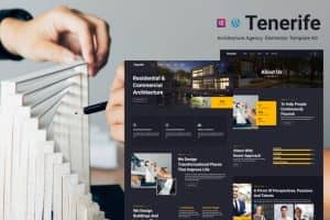 Tenerife – Architecture Agency Elementor Pro Template Kit