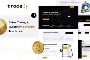 Tradely – Online Trading & Investment Elementor Template Kit