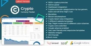 Crypto Currency Tracker – Realtime Prices, Charts, News, ICO’s and more