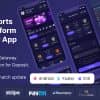 Betpro – Sports Betting Platform PHP Laravel Admin Panel With Flutter App ios and android