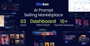 Bitakon – AI Prompt Buy Selling Marketplace (Multi Seller)