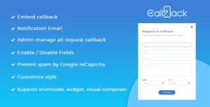 Call Back – Manager Call Me Back WordPress Plugin