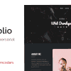 Vportfolio – Neomorphism Laravel Personal Portfolio Script