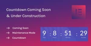 Coming Soon Widget for Elementor