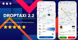 Droptaxi white label mobile taxi app software script