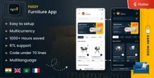 Fuzzy – Ecommerce Flutter Ui KIt Template