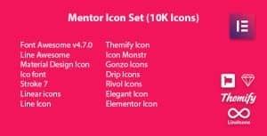 Mentor Icon Pack for Elementor Page Builder