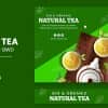 Natural Tea Animated Banner Google Web Designer