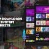 Axies – Premium Downloads Scripts System with Website