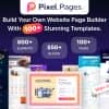 PixelPages – SAAS Application Website Builder for HTML Template