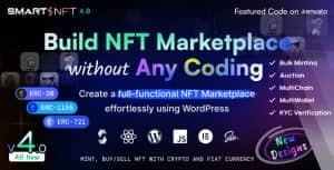 Smart NFT – NFT Marketplace WordPress Plugin