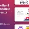 Progresser – Progress Bar and Progress Circle for Elementor