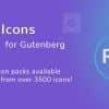 Pro Icons for Gutenberg WordPress Editor