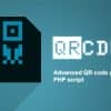 QRcdr – responsive QR Code generator