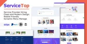 ServiceTop – Professional Service Selling Marketplace