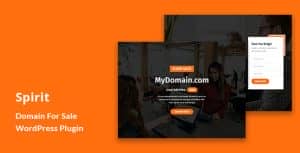 Spirit – Domain for Sale WordPress Plugin
