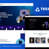 Techies – Technology Branding Agency Elementor Pro Template Kit