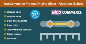 WooCommerce Product Pricing Slider – Attributes Builder
