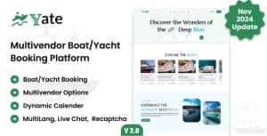 Yate – Multivendor Boat/Yacht Booking Platform