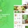Diva – Organic Vegetables & Fruits Elementor Template Kit