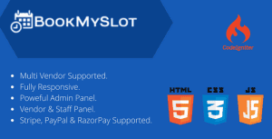 BookMySlot – Multi Vendor Service Appointment & Event Booking PHP Software
