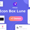 Wiloke Icon Box Lune for Elementor
