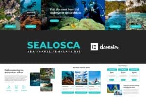 Sealosca – Sea Adventure Travel Template Kit