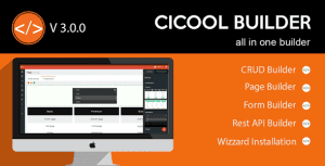 Cicool – Page, Form, Rest API and CRUD Generator
