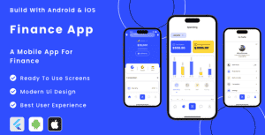 Finance App – Flutter Mobile App Template