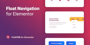Floater – Sticky Navigation Menu for Elementor