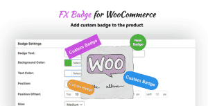 FX Badge – Custom Badges Management for WooCommerce