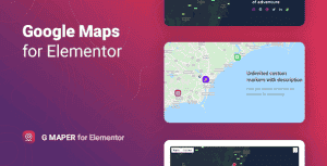 GMaper – Google Maps for Elementor