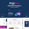 DigiBox – Digital Marketing Agency Elementor Template Kit