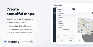 Mapplic – Custom Interactive Map WordPress Plugin