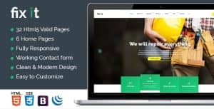 Fixit – Construction HTML Template