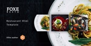 Foxeresto – Restaurant HTML Template