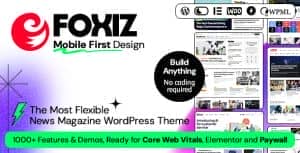 Foxiz – Newspaper News & Magazine WordPress