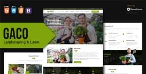 Gaco – Landscaping & Gardening HTML Template