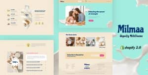 Milmaa – OnePage Shopify Theme