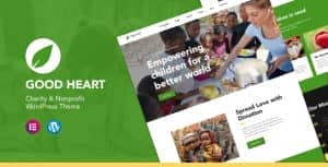 GoodHeart – Charity & Nonprofit WordPress Theme
