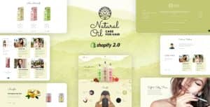 Natural Oil – Hair Oil Shopify Theme
