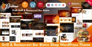 Grillino – Grill, Bar & Restaurant Shop WordPress Theme