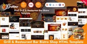 Grillino – Grill, Restaurant & Food HTML Template