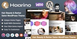 Haarino – Hair Beauty & Makeup Salon WordPress Theme