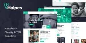 Halpes – Non Profit Charity HTML Template
