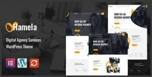 Hamela – Digital Agency Services WordPress Theme