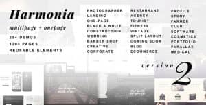 Harmonia – Creative Multi-Purpose WordPress Theme