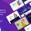 Harry – Personal Portfolio & Agency React Next js Template