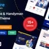 Hendre – Repaire, Plumbing & Handyman Services WordPress Theme