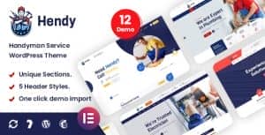 Hendy – Handyman Service WordPress Theme